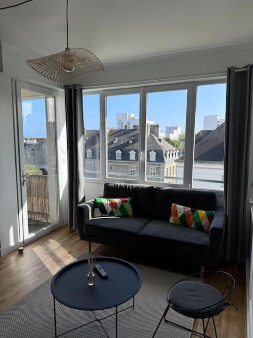 Charmant Appartement T3 Avec Balcon, Centre-Ville Λοριάν Εξωτερικό φωτογραφία